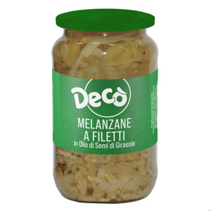 DECO MELANZANE FILET.520GR VV