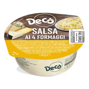 DECO SALSA AI FORMAGGI 130GR