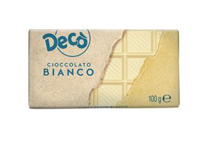 *DECO TAV.CIOCC.BIANCO 100GR