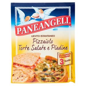 PANEANGELI Lievito Istantaneo Pizzaiolo Torte Salate e Piadine 3 x 15 g