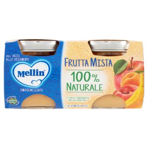 MELLIN Omogeneizzato di Frutta Mista 2 x 100 g