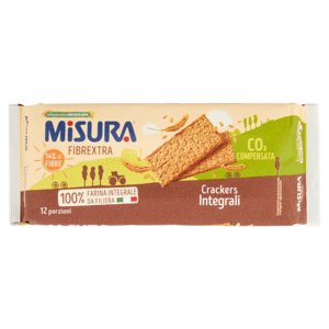 Misura Fibrextra Crackers Integrali 385 g