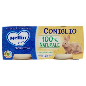 MELLIN OMO-CARNE CONIGLIO 80X2