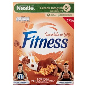 FITNESS Cioccolato al Latte Cereali Integrali con Fiocchi al Cioccolato 375 g