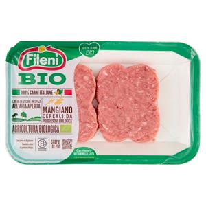 Fileni Bio Hamburger con Tacchino e Pollo Bio 0,200 kg