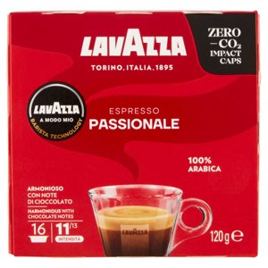 Lavazza A Modo Mio Espresso Passionale 16 Capsule 120 g