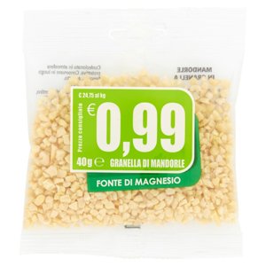 EUR.MANDORLE GRANELLA  40GR