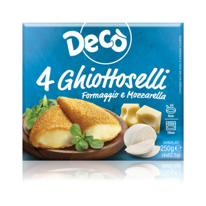 DECO GHIOTTOS.FORMAGGIO 250GR