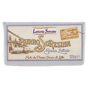 Latteria Soresina Burro Soresina Senza Lattosio 125 g