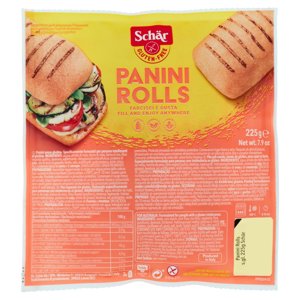 SCHAR PANINI ROLLS  225GR