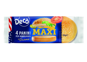 DECO PANINI MEGA BURGERX4 300G