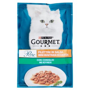 PURINA GOURMET Perle Filettini in Salsa con Coniglio 85 g