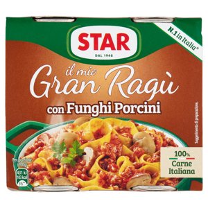 Star il mio Gran Ragù con Funghi Porcini 2 x 180 g