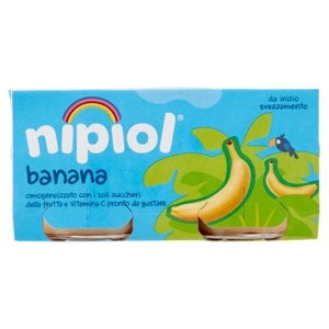 nipiol banana omogeneizzato 2 x 80 g