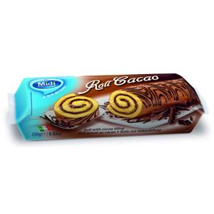 MIDI ROLLY CACAO 250GR