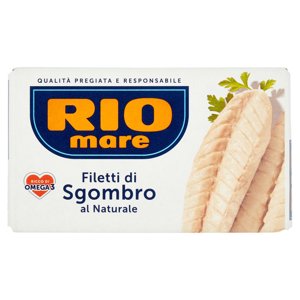 Rio mare Filetti di Sgombro al Naturale 125 g