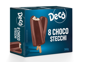 DECO CHOCO STECCHI 8PZ GR360