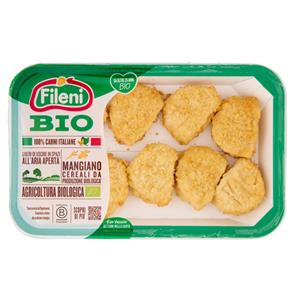 Fileni Bio Bocconcini Panati di Petto di Pollo Bio 0,220 kg