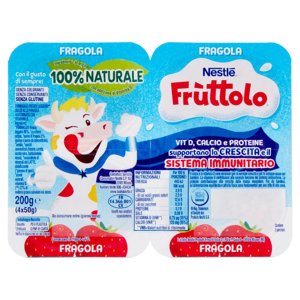 NESTLÉ FRUTTOLO Fragola 4 x 50 g