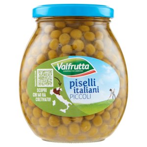 Valfrutta piselli italiani Piccoli 360 g