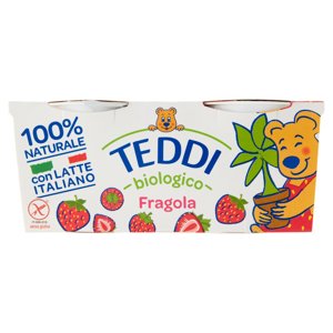 Teddi biologico Fragola 2 x 115 g