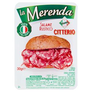 Citterio La Merenda Salame Rustico 30 g