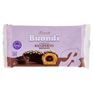 Bauli Buondì l'Originale Ricoperto Cioccolato 6 x 46 g