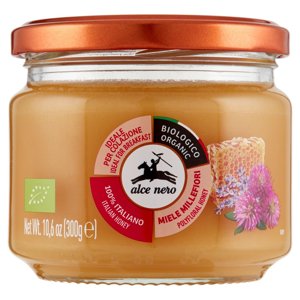 alce nero Miele Millefiori 300 g