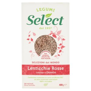 Select Selezioni dal Mondo Lenticchie Rosse 400 g