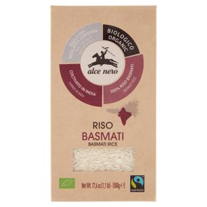 alce nero Riso Basmati 500 g