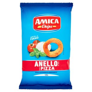 Amica Chips Anello di mais gusto Pizza 125 g