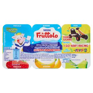 NESTLÉ FRUTTOLO Fragola - Banana - Pera 6x50g