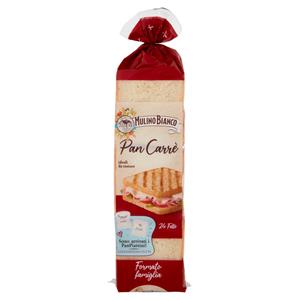 Mulino Bianco Pan Carrè Pane Ideale per Toast 24 fette 430g