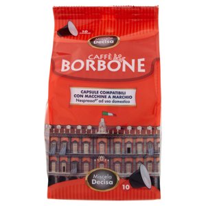 Caffè Borbone Miscela Decisa Capsule Compatibili Nespresso* 10 x 5 g