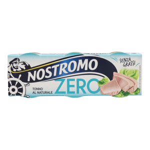 NOSTROMO TONNO NAT. ZERO 3X65G