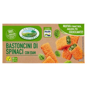 La Valle Degli Orti Bastoncini di Spinaci con Edam 300 g