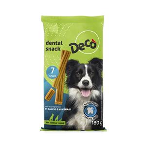 DECO DENTAL SNACK CANE 180GR