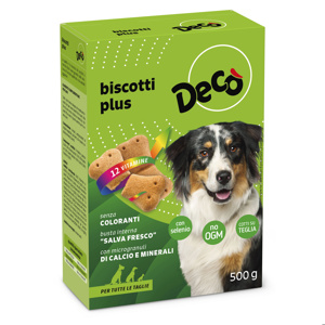 DECO CANE BISCOTTI PLUS 500GR