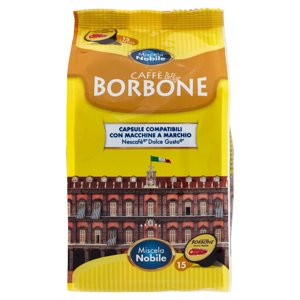 Caffè Borbone Miscela Nobile Capsule Compatibili Nescafé* Dolce Gusto* 15 x 7 g