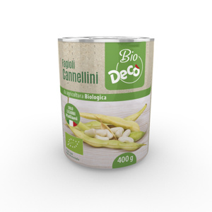 DECO BIO CANNELLINI 400GR LATT