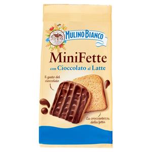 Mulino Bianco Mini Fette con Cioccolato al latte 110g