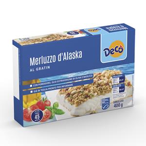 DECO MERLUZZO AL GRATIN 400GR