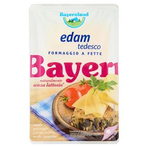 Bayernland Edam tedesco a fette senza lattosio 100 g