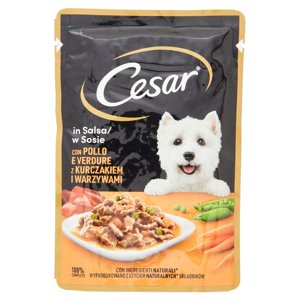 Cesar con Pollo e Verdure in Salsa 100 g