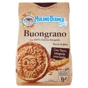 Mulino Bianco Buongrano Biscotti con Farro Integrale Croccante 350g