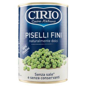 CIRIO PISELLI FINI S/SALE 500G