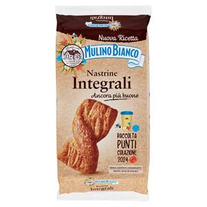 Mulino Bianco Nastrine Integrali Merenda 100% Farina Integrale 6 pezzi 240g