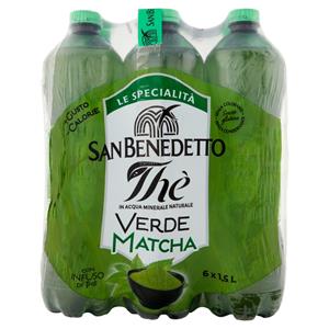 San Benedetto Thè Le Specialità Verde Matcha 6 x 1,5 L