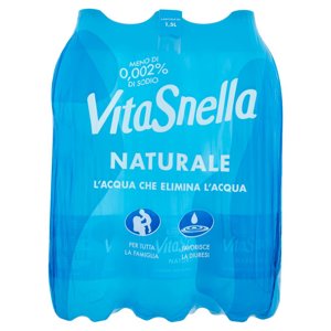 Vitasnella Naturale 6 x 1,5 L