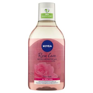 Nivea Rose Care Micellar Water with Bio Rose Water & Oil Face - Eyes 400 ml